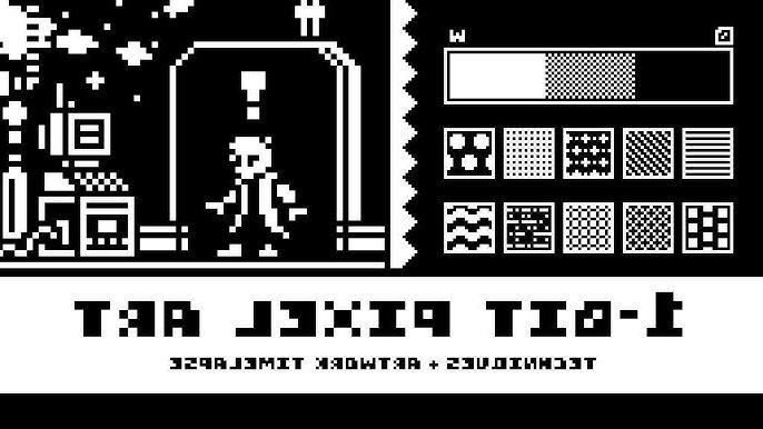 1-Bit Game: The Minimalist Art of Building Worlds in Black and White